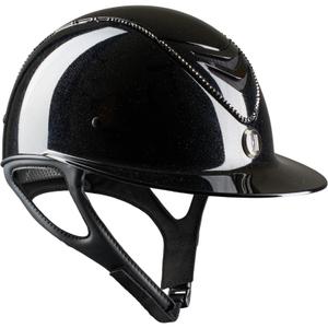 1k12010001-girls-riding-helmet-onek-swarowski-lux-shimmer-black-shiny