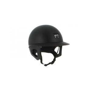 990800012-riding-helmet-with-polo-visor-penelope-matte-black