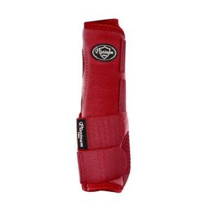 pph07000-red-closed-front-gaiters-for-horses-platinum-pro-star-red