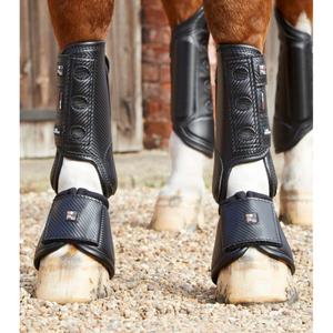 1033flblk-front-gaiters-for-horses-premier-equine-carbon-tech-air-cooled-black