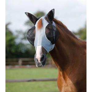 6300sg-anti-fly-mask-for-horses-premier-equine-comfort-tech-lycra-gray