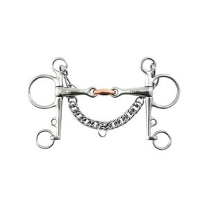 8090-45-8090-6-pelham-for-horse-double-break-with-copper-pellet-premier-equine-silver