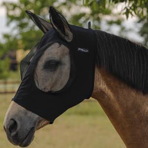 ag00194-black-fly-veil-for-horses-in-stretchy-lycra-pro-tech-black