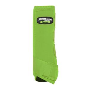 pr00170-lime-closed-front-gaiters-for-horses-pro-tech-airflow-lime