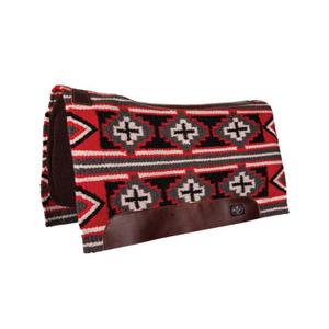 pcfp200-black-crimson-dressage-saddle-pad-for-horses-professional-s-choice-fuse-navajo-black-crimson-one-size