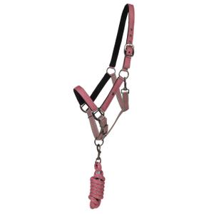 1188-flm-horse-headcollar-and-lead-rope-set-qhp-flamingo
