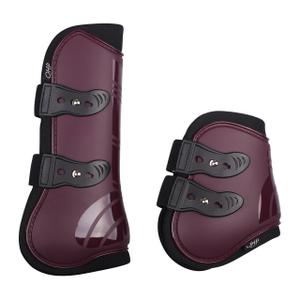 4077-mr-front-horse-gaiter-and-open-fetlock-guard-set-qhp-maroon