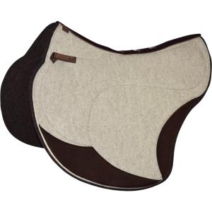 141263102-jumping-saddle-pad-ronzon-legend-aero-jump-ecru-chataigne-57x48-cm