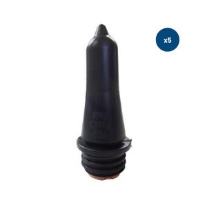 120018410-teats-stallion-peach-teat-x5-black-one-size