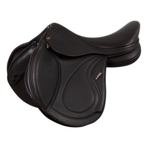 suh08002-dark-brown-jumping-saddle-for-horses-supreme-san-diego-dark-brown