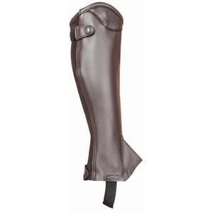 c015-marron-fonce-seeded-leather-half-chaps-t-de-t-vivaldi-dark-brown
