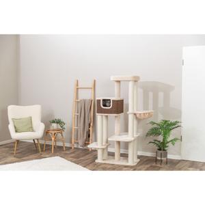 48135-cat-tree-trixie-bertholo-cream-dark-brown-165-cm