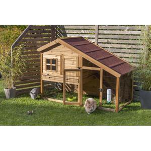 62335-two-storey-rabbit-hutch-with-run-trixie-natura-dark-brown-151x107x80-cm