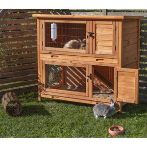 62402-2-storey-hutch-for-small-animals-trixie-natura-brown-116x111x65-cm