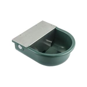va00070-vert-stainless-steel-horse-trough-with-plate-umbria-equitazione-green-one-size