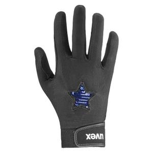 930670240-riding-gloves-for-children-uvex-glamstar-black-blue