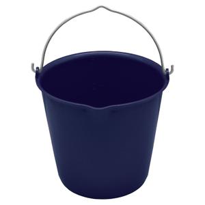 va00051-navy-flexible-plastic-stable-bucket-with-metal-handle-v-plast-navy-15-l