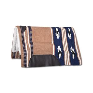 9454805-western-saddle-pad-for-horse-waldhausen-utah-beige-blue-86x87-cm