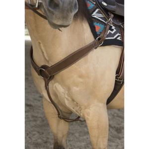 802200318-hunting-collar-for-horse-westride-franck-perret-chocolate-one-size