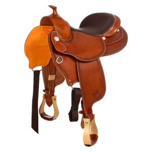 ww08007-cognac-choco-western-saddle-for-horse-with-cinch-border-westwood-basic-cognac-choco