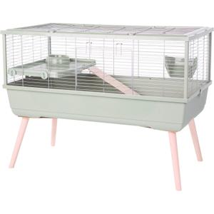 205662ver-cage-for-small-rodents-with-litter-tray-zolux-neolife-green-100-cm