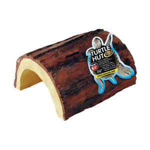 387606-aquarium-decoration-turtl-hut-ceram-ecorce-zoomed-brown-brown-xl